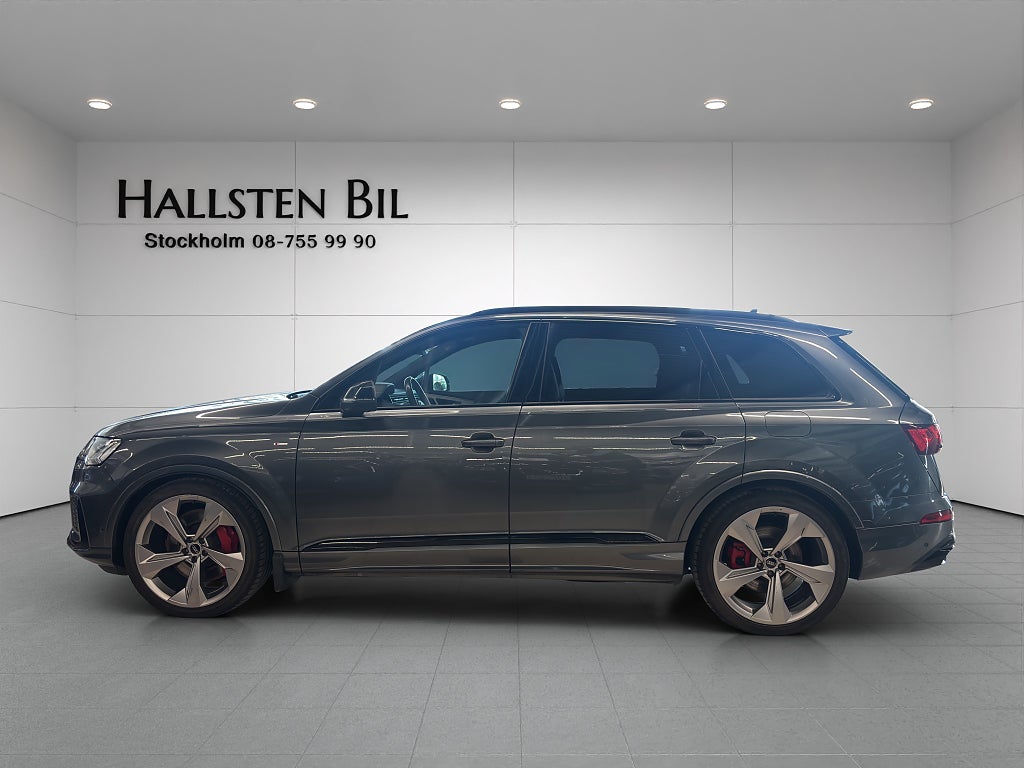 Audi Q7 60 TFSI Plug In 462Hk Panorama S-line MOMS B&O S-stolar