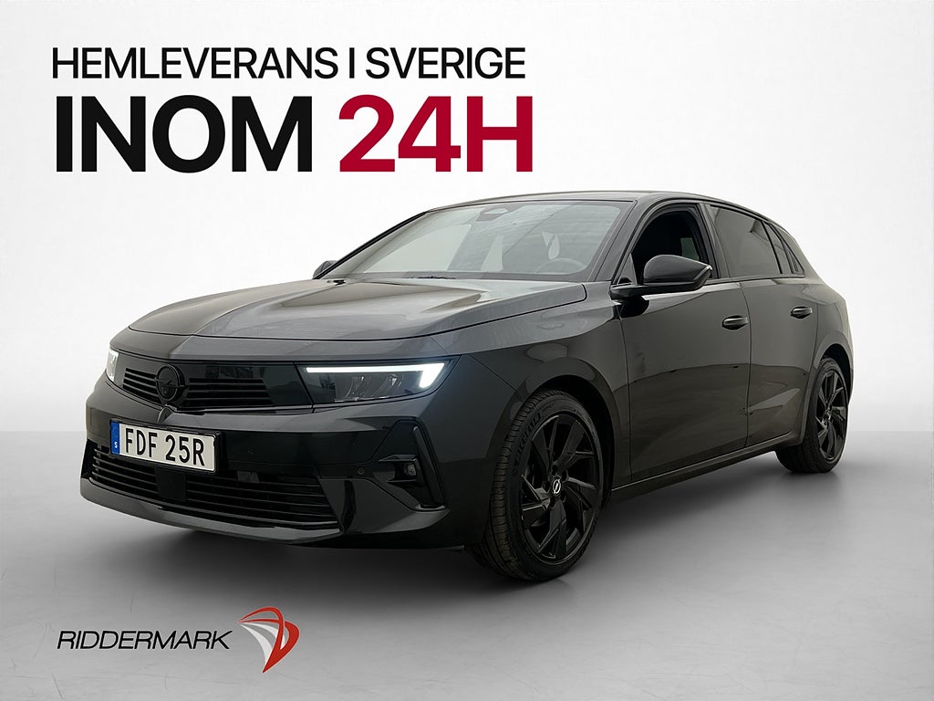 Opel Astra 1.2 Turbo 130hk GS 360º CarPlay Farthållare
