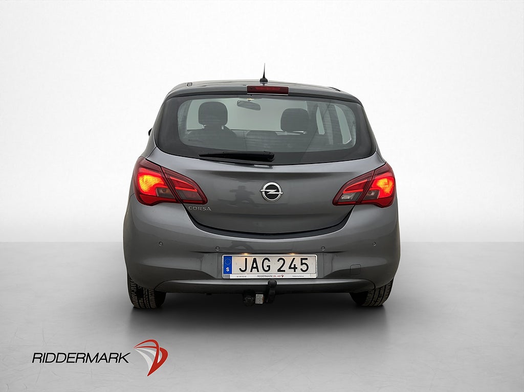 Opel Corsa 1.4 90hk Enjoy Rattvärme P-Sensorer Dragkrok