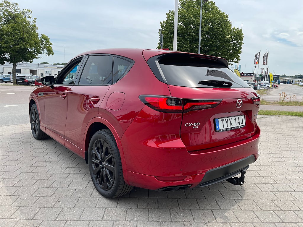 Mazda CX-60 2.5 PHEV Homura AWD, Conv & sound, Driver Assist DRAG