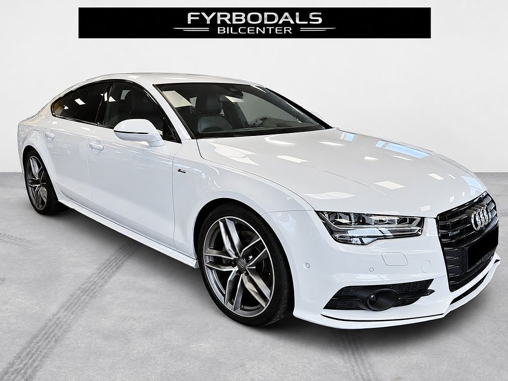 Audi A7 3,0 TDI 245hk Quattro S-Line Kamera HUD Drag 2016, bild 2