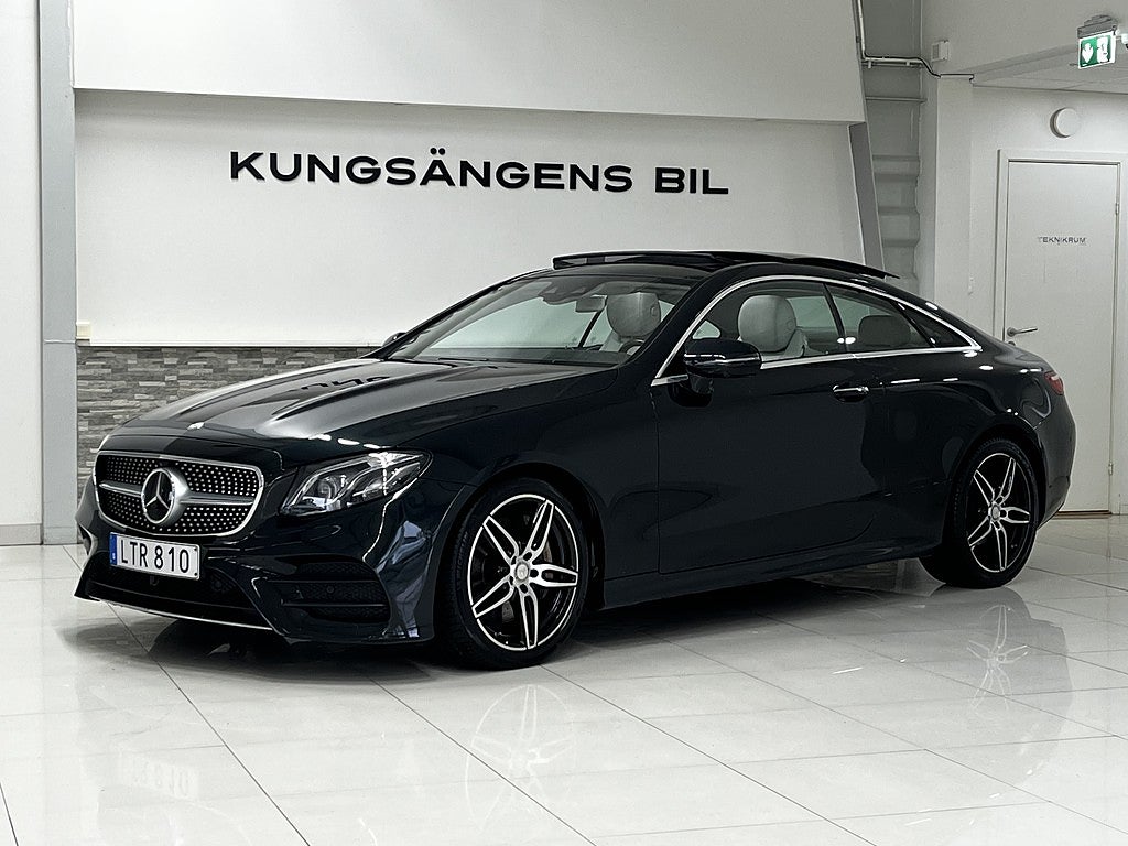 Mercedes-Benz E300 300 Coupé Pano Burmester 360° HUD 245HK Widescre SESPEC