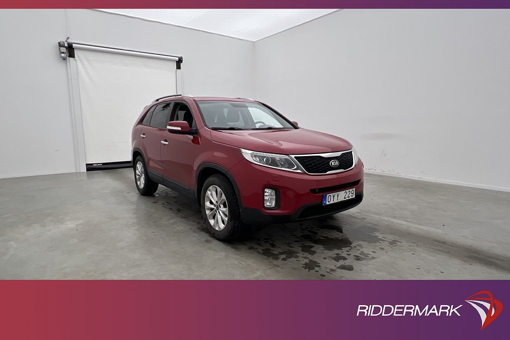 Kia Sorento 2.2 CRDi 197hk AWD M-Värm B-Kamera Drag Skinn