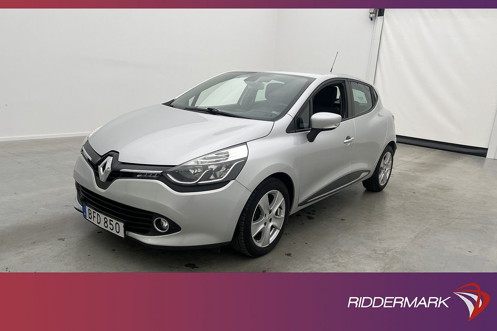 Renault Clio 0.9 TCe 90hk Dynamique BASS-Reflex Navi BT