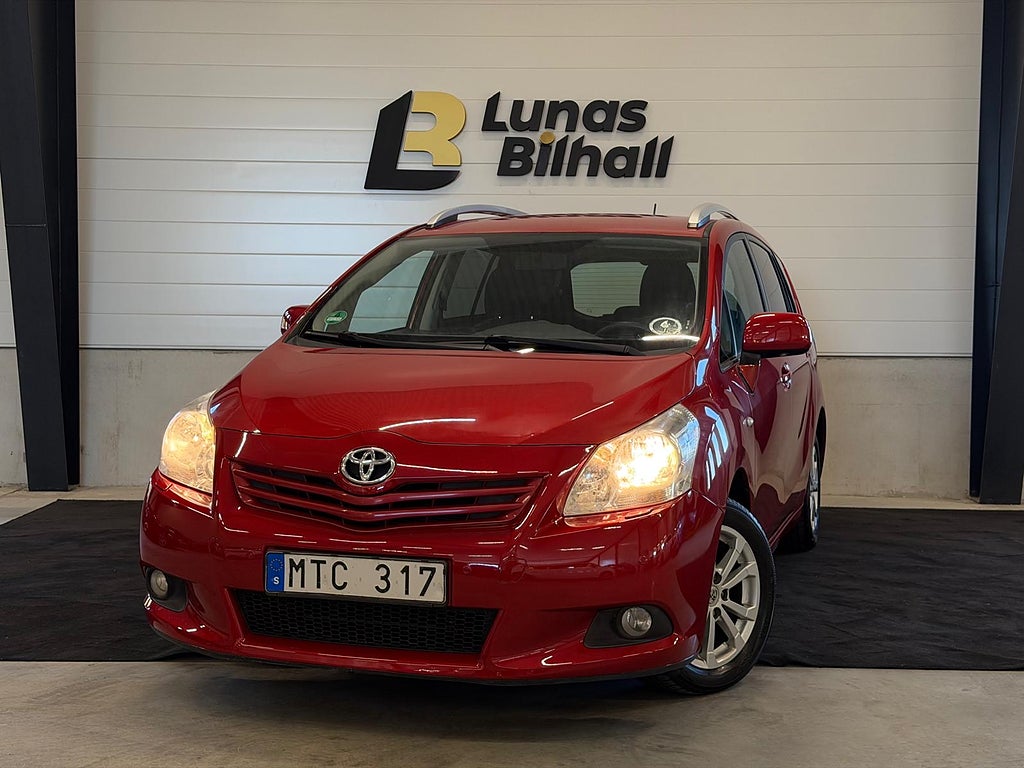 Toyota Verso 1.8 Valvematic Multidrive S Euro 5/Ny Besiktad/2Brukare