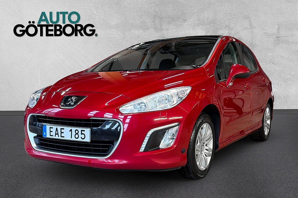 Peugeot 308 5-dörrar 1.6 e-HDi FAP EGS Automat Panorama Dragkrok 