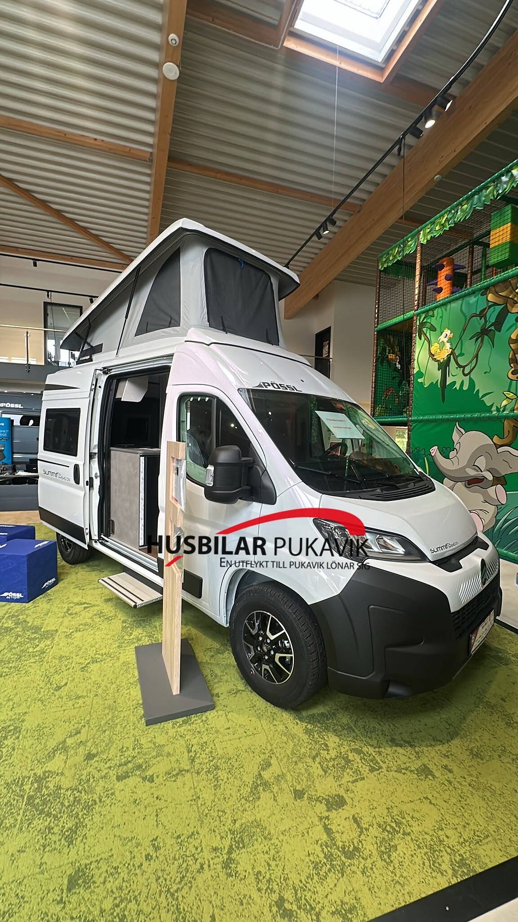 Pössl Summit 540 Shine med Pop Up tak 