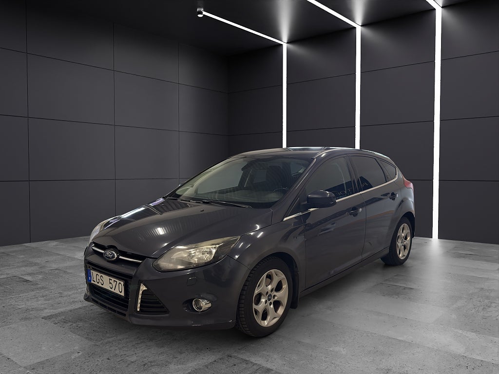 Ford Focus 1.6 TDCi Titanium Euro 5|NY SERVAD|AC|BLUETOOTH|