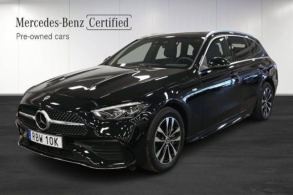 Mercedes-Benz C 300 de 4Matic AMG Distronic Drag Minnestolar Rattvärme