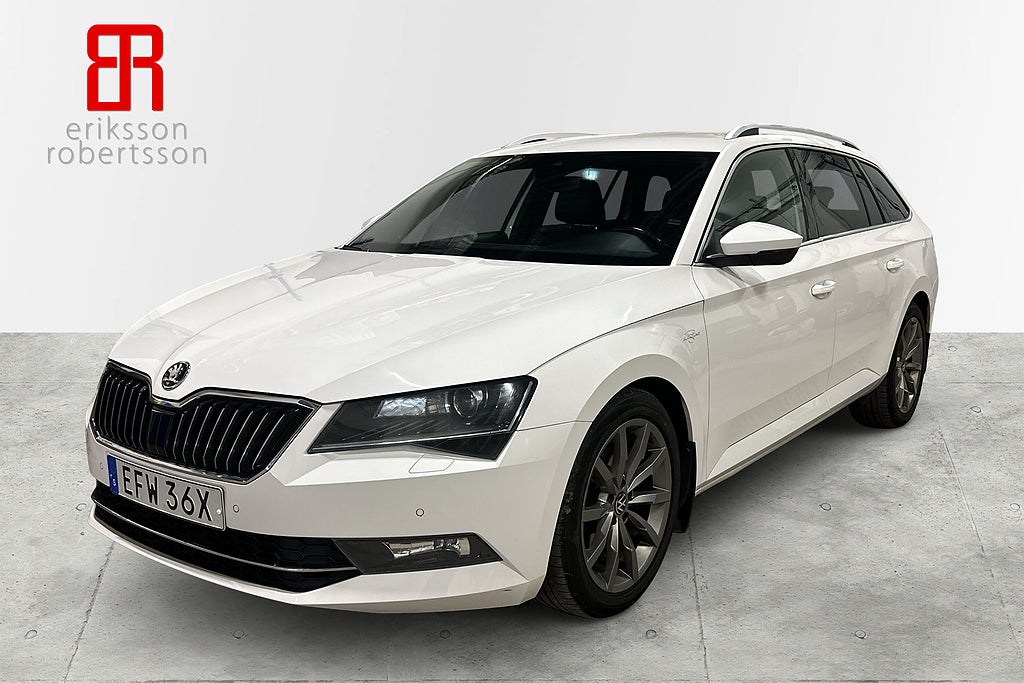 Skoda Superb Kombi 2.0 TDI 4x4 L&K Värmare Kamera Drag Cockpit GPS