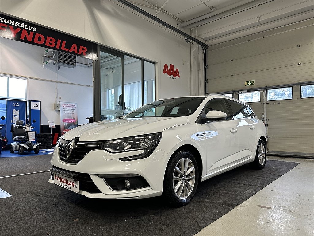 Renault Mégane Sport Tourer , GPS, M-värm 0,37 L/100 skattt 1103:-