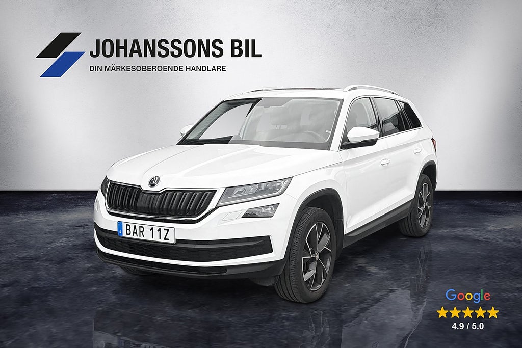 Skoda Kodiaq 2.0 TSI 4x4 Businessline Värmare Drag Kamera Pano Skinn