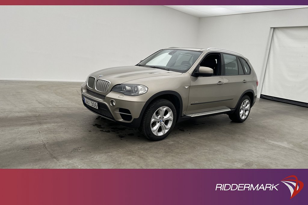 BMW X5 xDrive40d 306hk Sport Line Värmare Navi Sensorer Drag