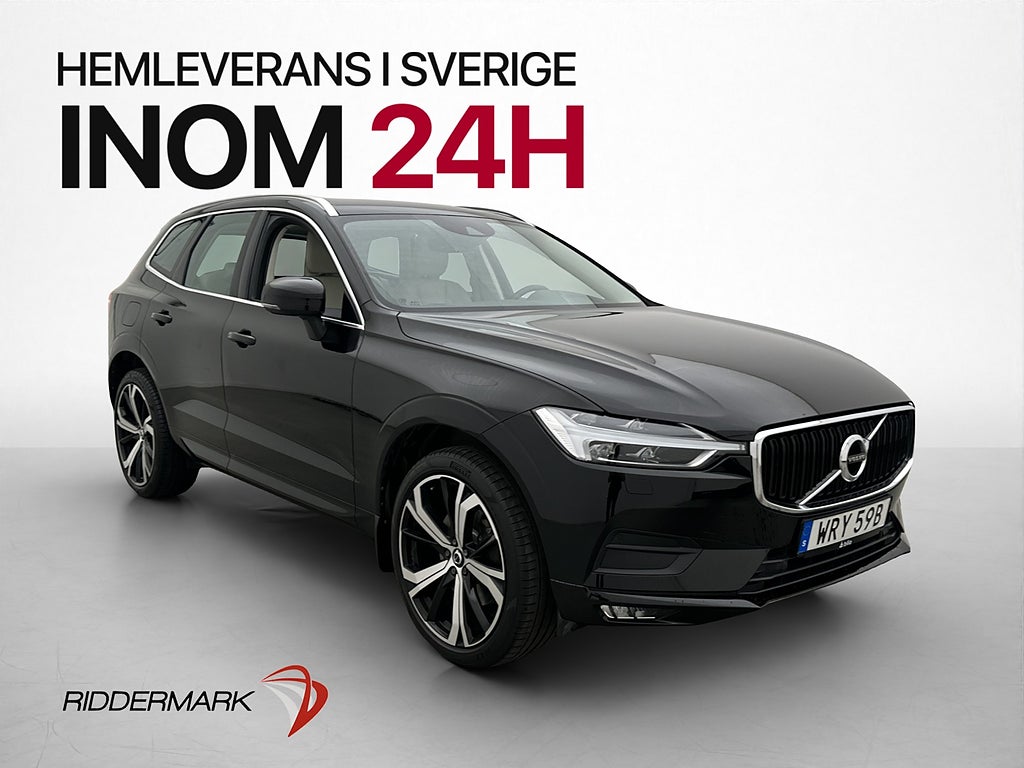 Volvo XC60 B4 AWD Momentum Värmare Skinn Drag Kamera CarPlay