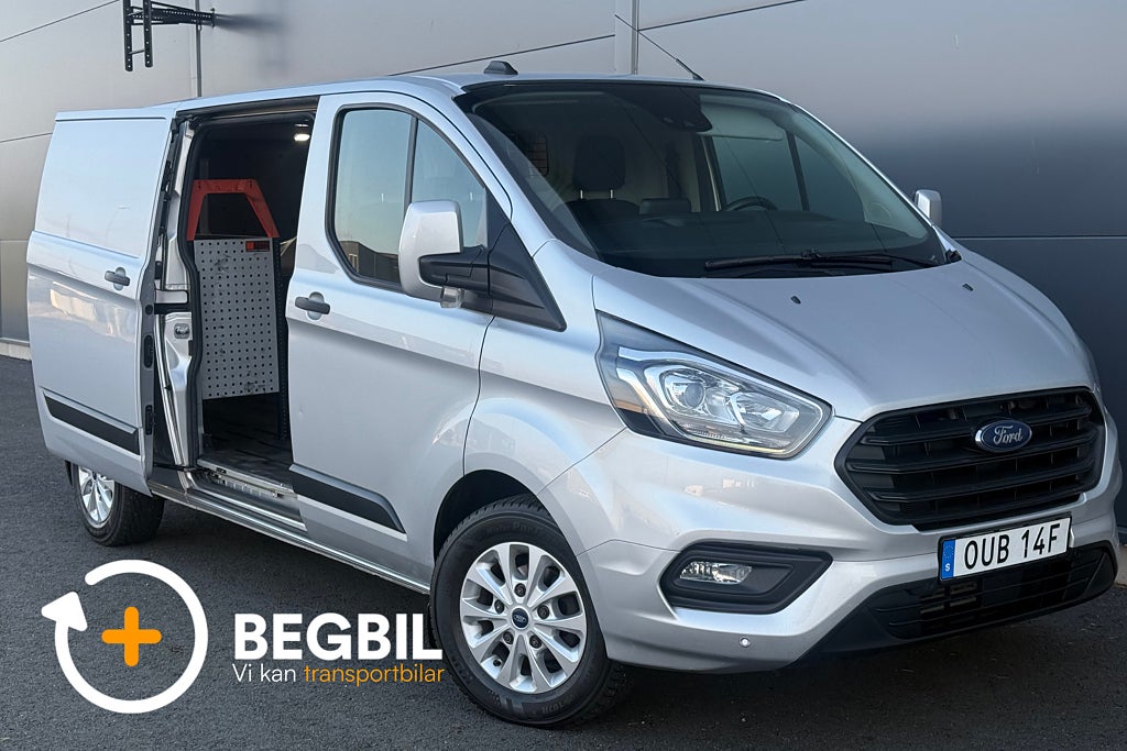 Ford Transit Custom Custom 300 2.0 Automat I Leasbar I 2x sidodörr I Inredd