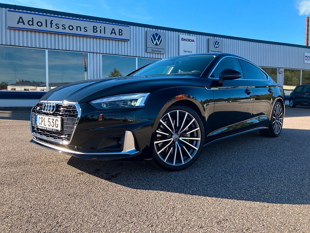 Audi A5 Sportback 45 TFSI 265hk Quattro S-Tronic *OBS spec*