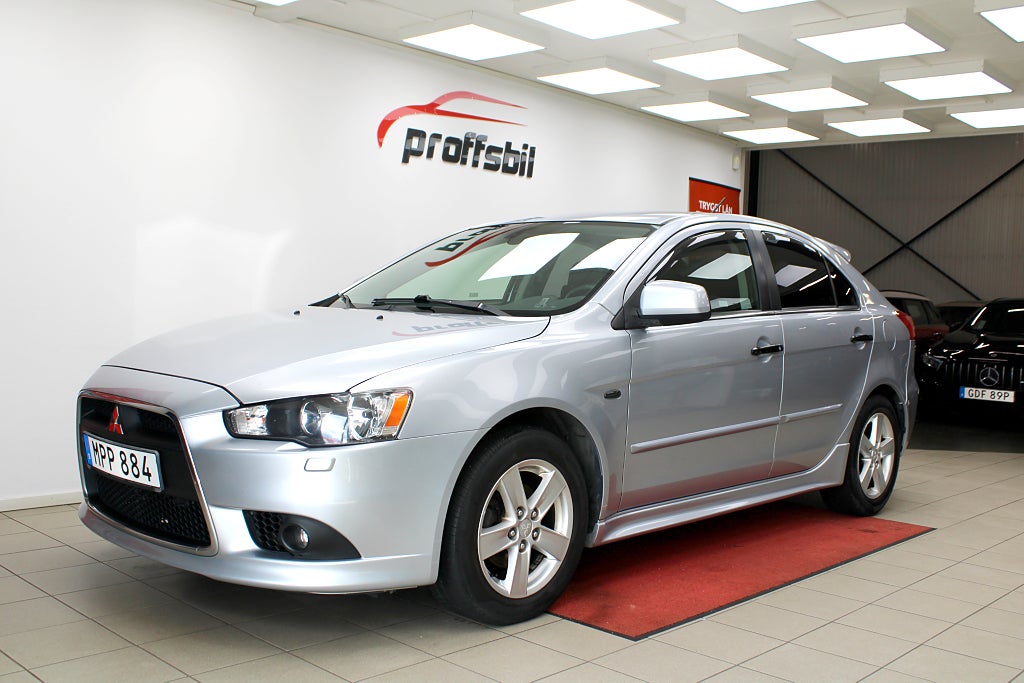 Mitsubishi Lancer Sportback 1.8 MIVEC FlexiFuel Euro 5 Ny Besiktigad
