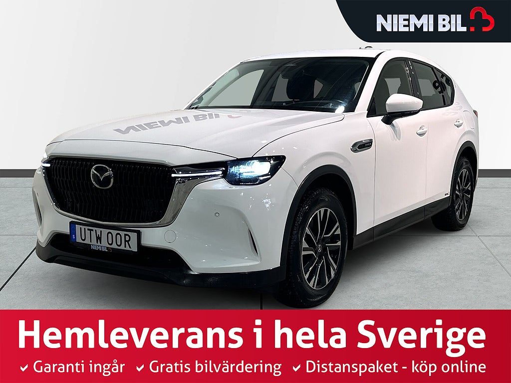 Mazda CX-60 PHEV AWD CarPlay Kamera Pvärm GPS HuD SoV MOMS