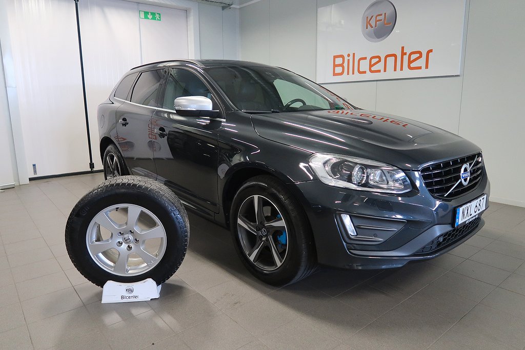 Volvo XC60 D4 AWD R-Design Aut-Drag-Panorama-Navi SoV 