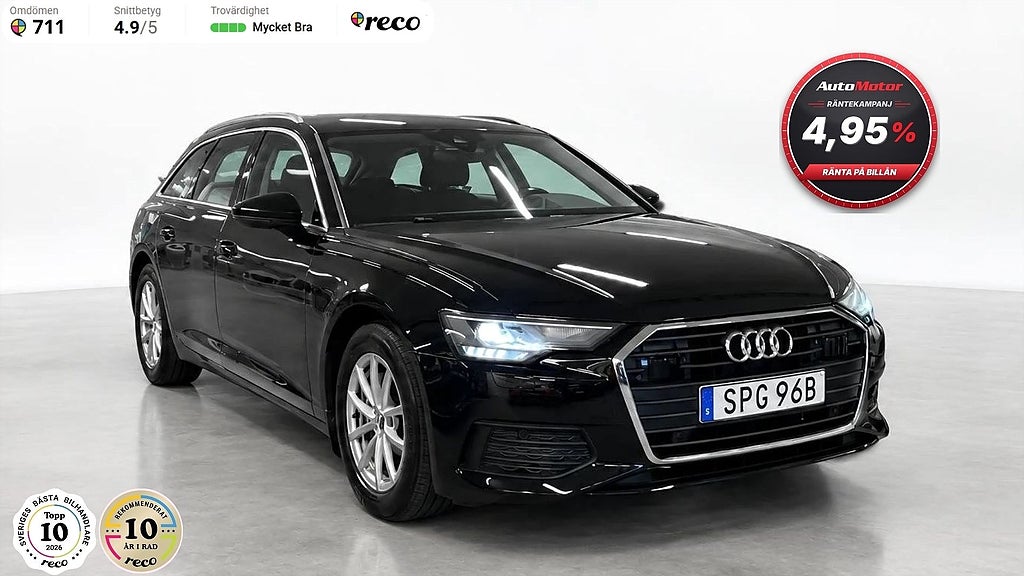 Audi A6 Avant 40 TDI 2.0 TDI Proline 204hk Värmare/Drag/Navi