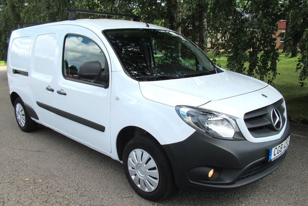 Mercedes-Benz Citan 109 CDI X-Lång 3-sits Verkstadsinredning 