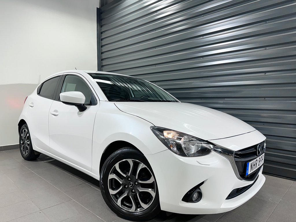 Mazda 2 1.5 SKYACTIV-G/Fullservad/GPS/1 Ägare/Låga mil