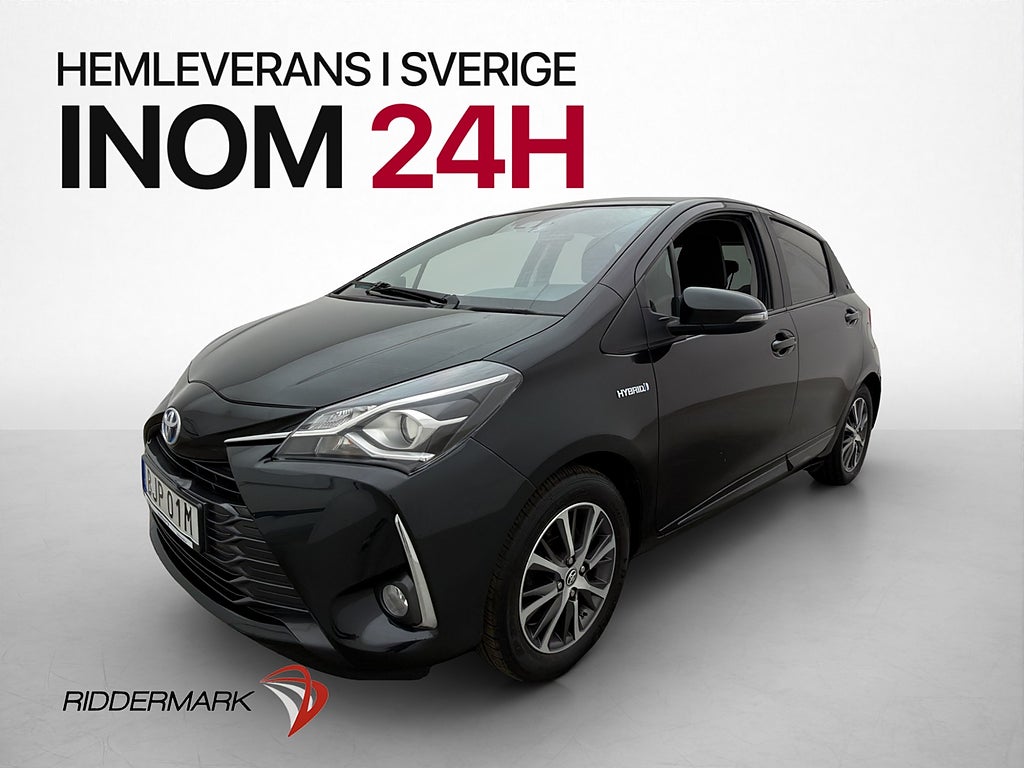 Toyota Yaris Hybrid e-CVT 101hk Carplay B-Kamera