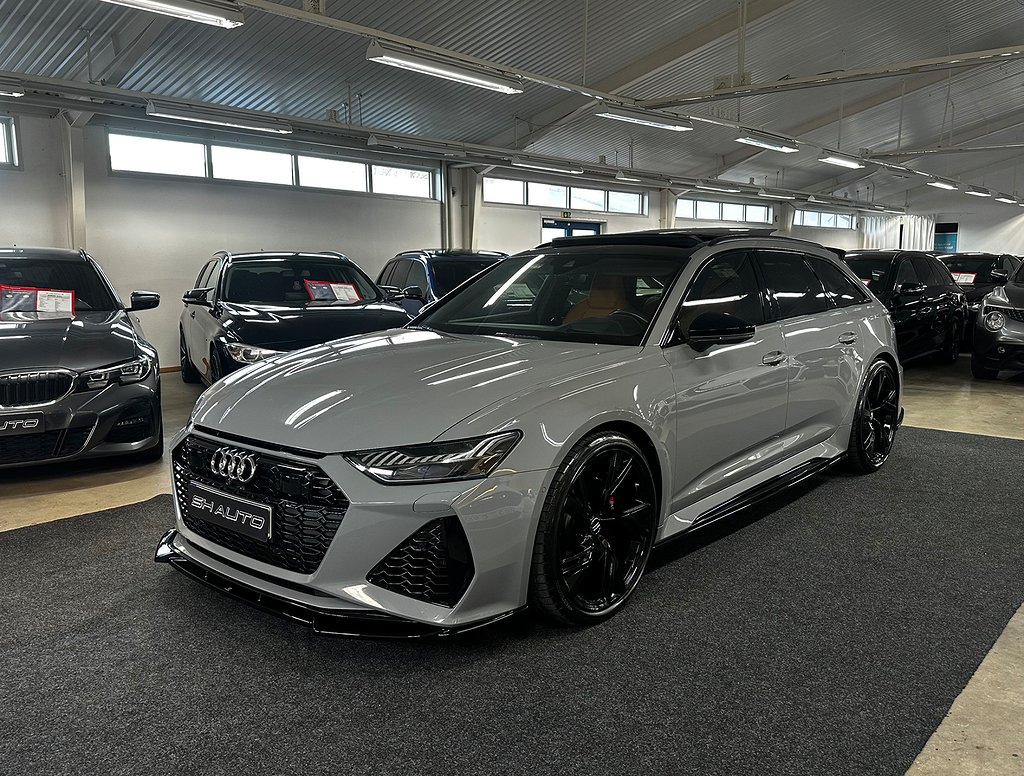 Audi RS6 |SV-SÅLD|PANORAMA|NIGTHVISION|DRAG|VÄRMARE|B&O|3D-KAM|SOFT|