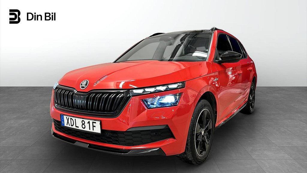 Skoda Kamiq Monte Carlo 1.0 TSI 110 hk | Eluppvärmd vindruta