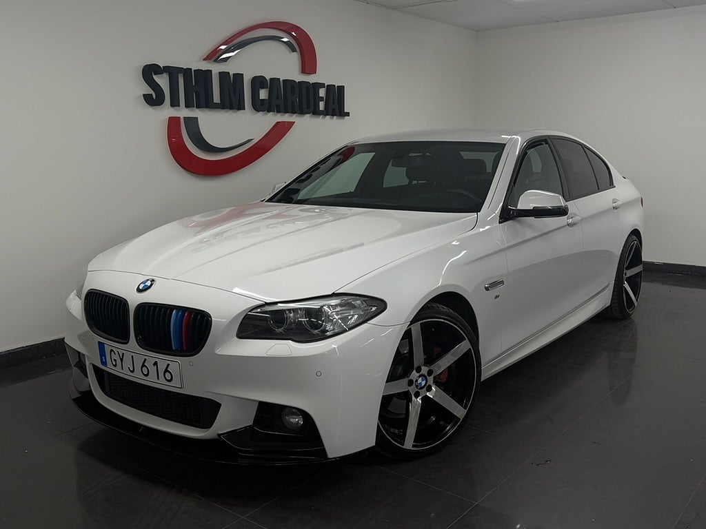 BMW 520d Steptronic, M Sport, Dragkrok, Alcantara