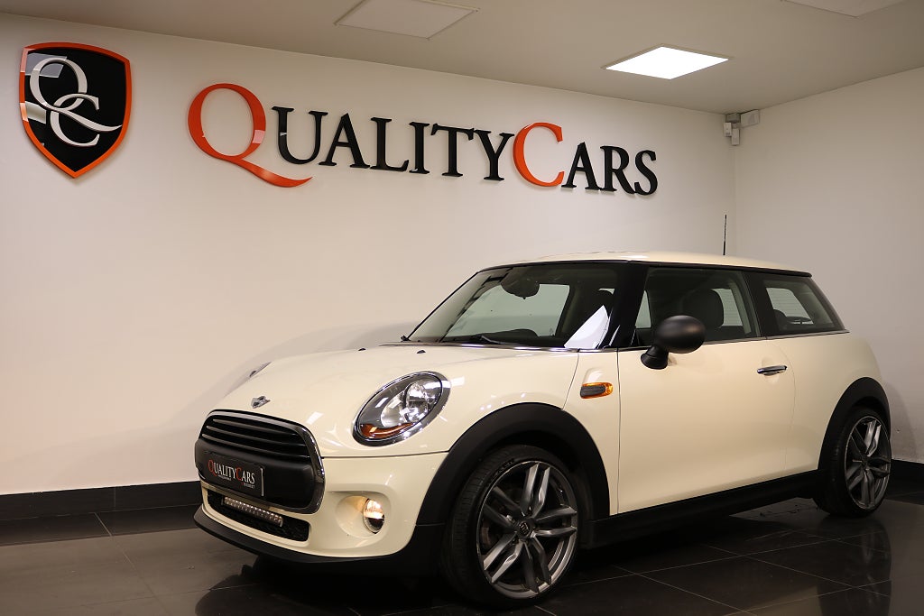 MINI One 3-dörrars Salt II Euro 6 102hk 2017 Svensksåld