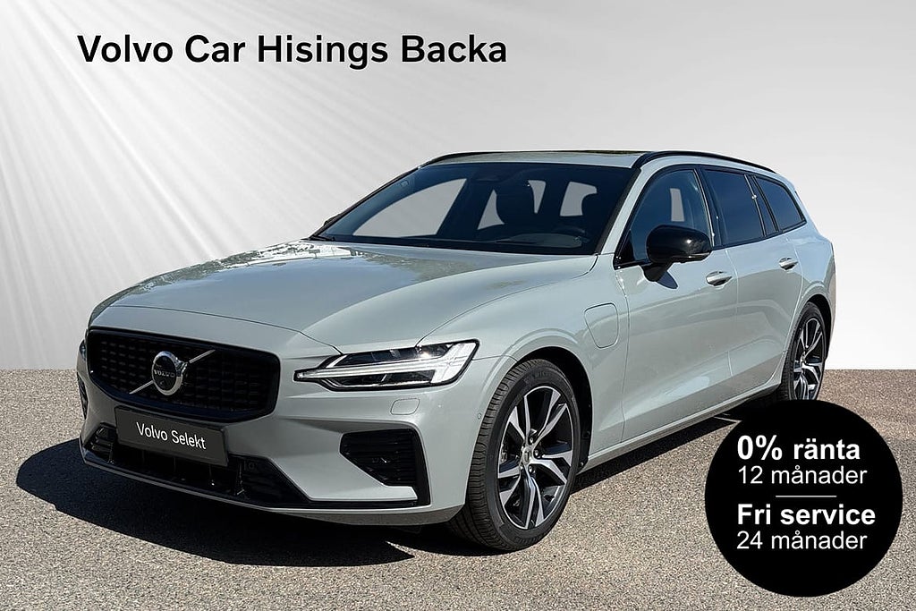 Volvo V60 Recharge T8 Ultimate Dark 0% Ränta* | H&K | 360...