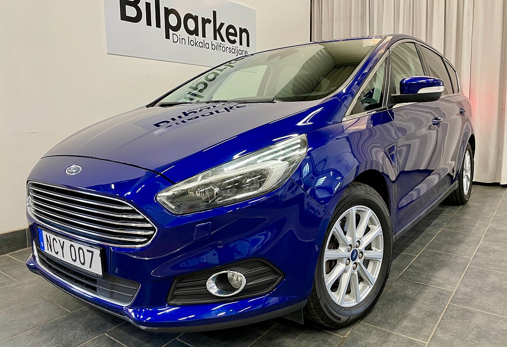 Ford S-Max 2.0 TDCi Powershift Titanium Euro6 150hk / 7-SITS /GPS