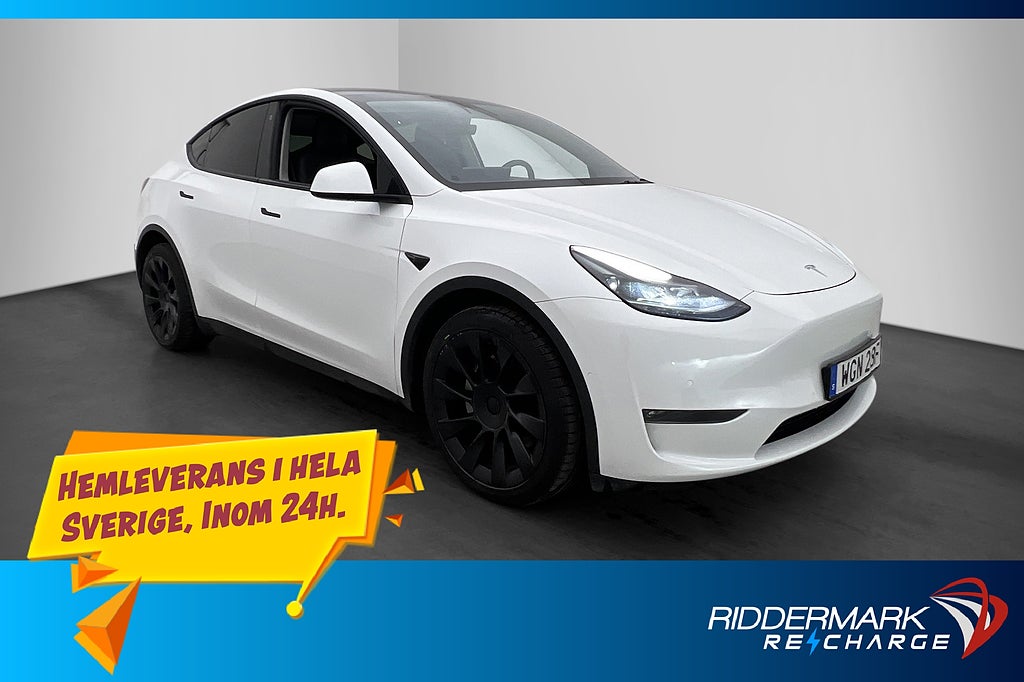 Tesla Model Y Long Range AWD Uppgraderad-AP Dragkrok MOMS