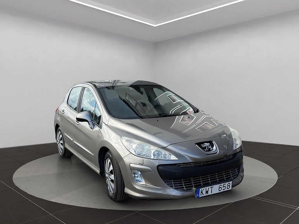 Peugeot 308 5-dörrar 1.6 VTi Euro 5 SoV, Ny besiktigad 