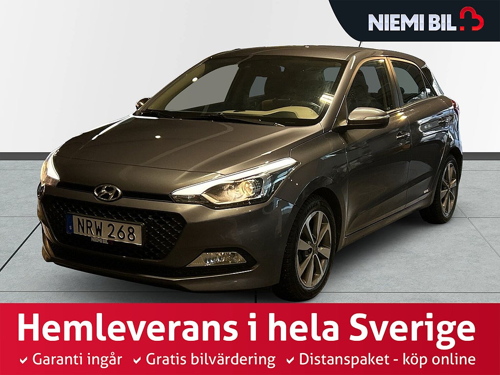 Hyundai i20 1.4 Premium MoK-värmare/P-sens/Rattvärme/Kamkedja