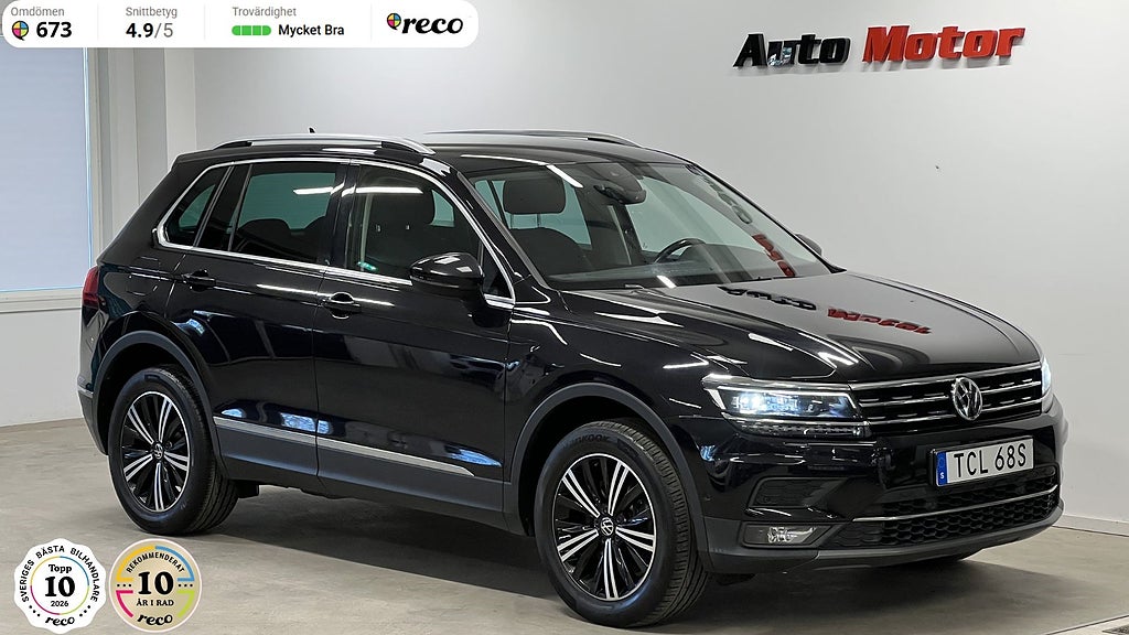 Volkswagen Tiguan 2.0 TDI GT 4Motion 190hk Cockpit/Värmare/Drag/kamera