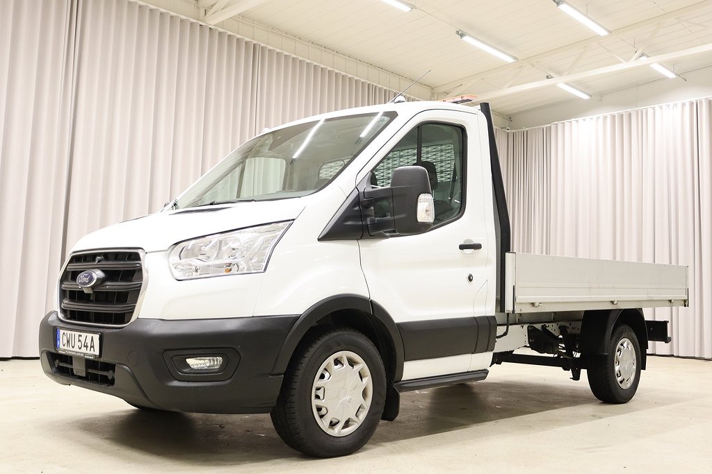 Ford Transit 350 170HK Automat Flak Drag Värmare 2500Mil 