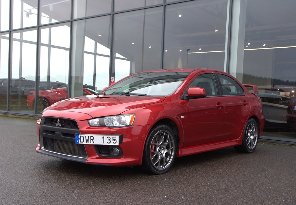 Mitsubishi Lancer Evolution 2.0 4WD EVO X SVENSKSÅLD 1 Ägare