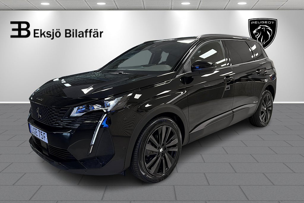 Peugeot 5008 PureTech 130hk Automat Black Pack *El Bagage, 7 Sits*