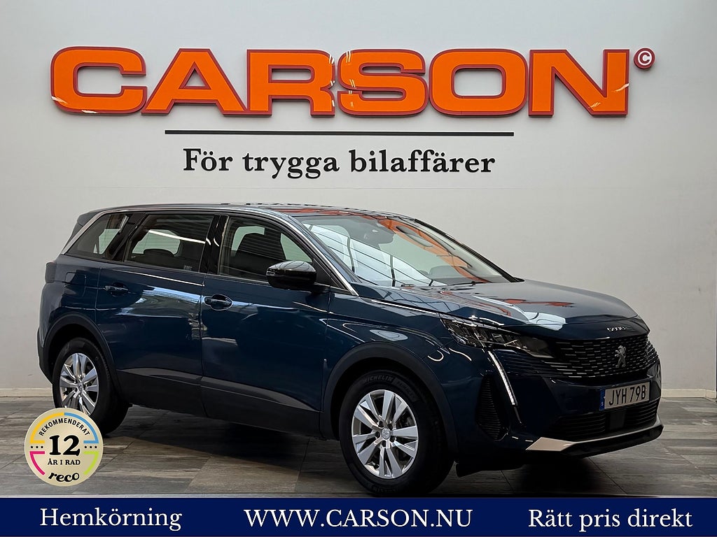Peugeot 5008 1.2 PureTech 130 EAT Carplay Backkamera 131hk