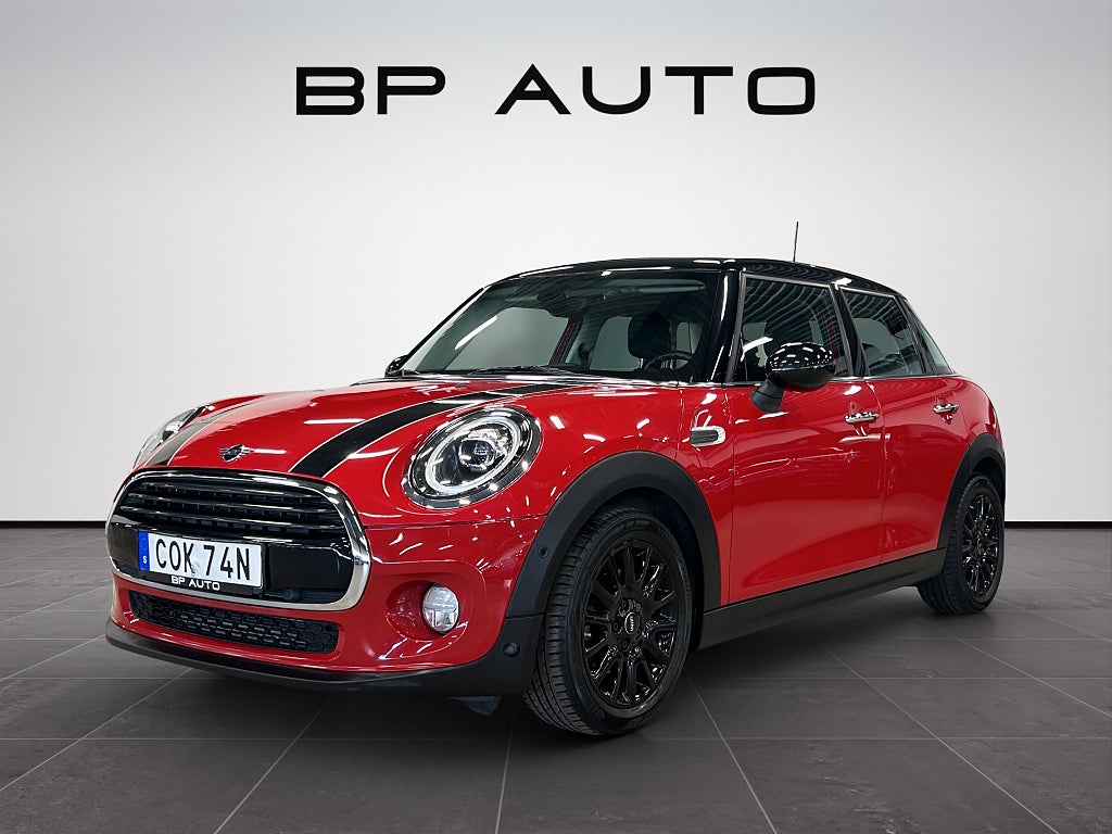 MINI Cooper 5-dörrars DCT Pepper II Nyserv Kamera 