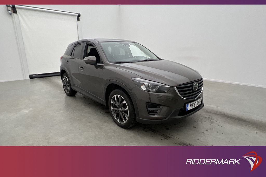 Mazda CX-5 AWD 192hk Optimum BOSE Värm Kamera Skinn Drag