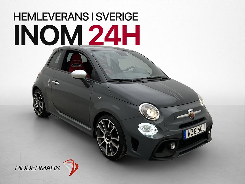 Abarth 595 165hk 70th Anniversary Panorama Skinn Sensorer