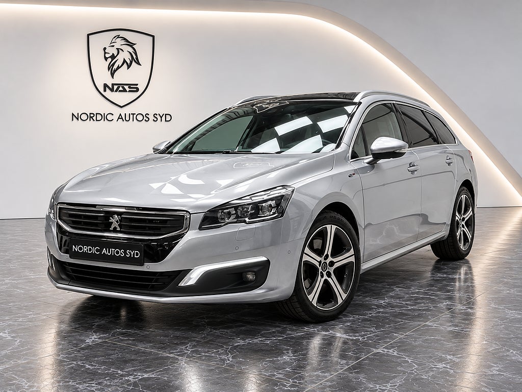 Peugeot 508 SW / 2.0 BlueHDi 180 EAT / Pano / Navi / Kamera