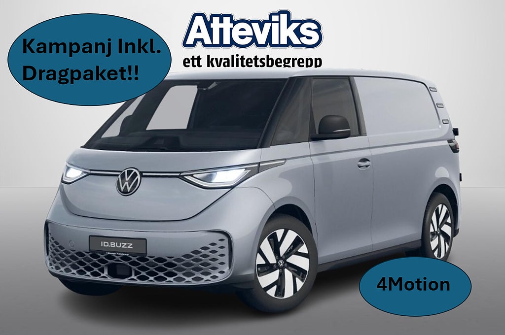 Volkswagen ID.Buzz Cargo 4Motion *Inkl Dragpaket* Kampanj