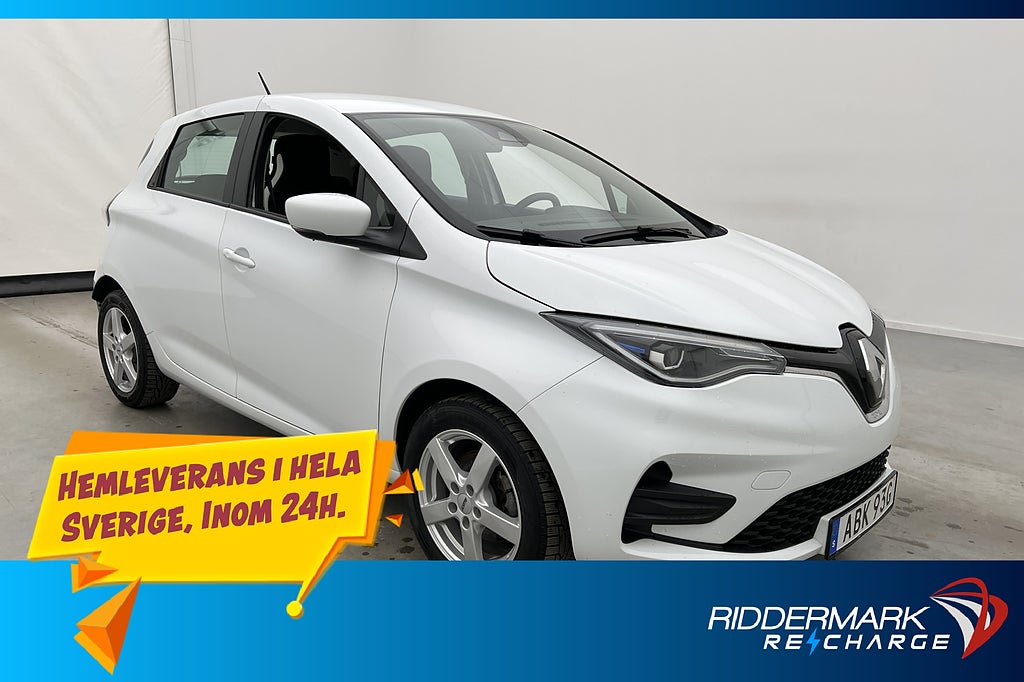 Renault Zoe R110 52 kWh 109hk Friköpt Batteri Carplay