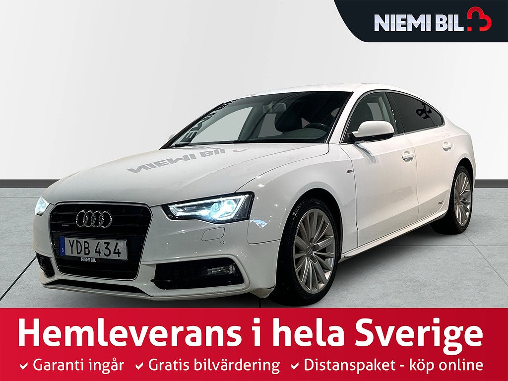 Audi A5 Sportback 2.0 TDI quattro Sport Drag Dvärm Psens SoV