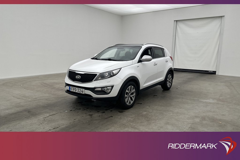 Kia Sportage 2.0 CRDi AWD 136hk Special Edt Pano Navi Drag