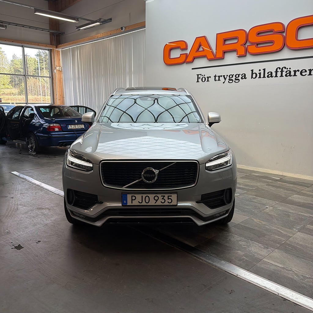 Volvo XC90 D5 AWD Polestar R-Design 7-sits Pano 22" Kamrem bytt!